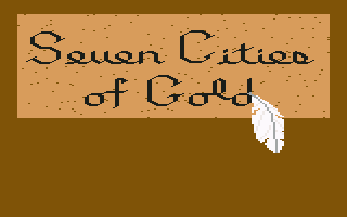 Seven Cities of Gold screenshot 3 for Commodore 64